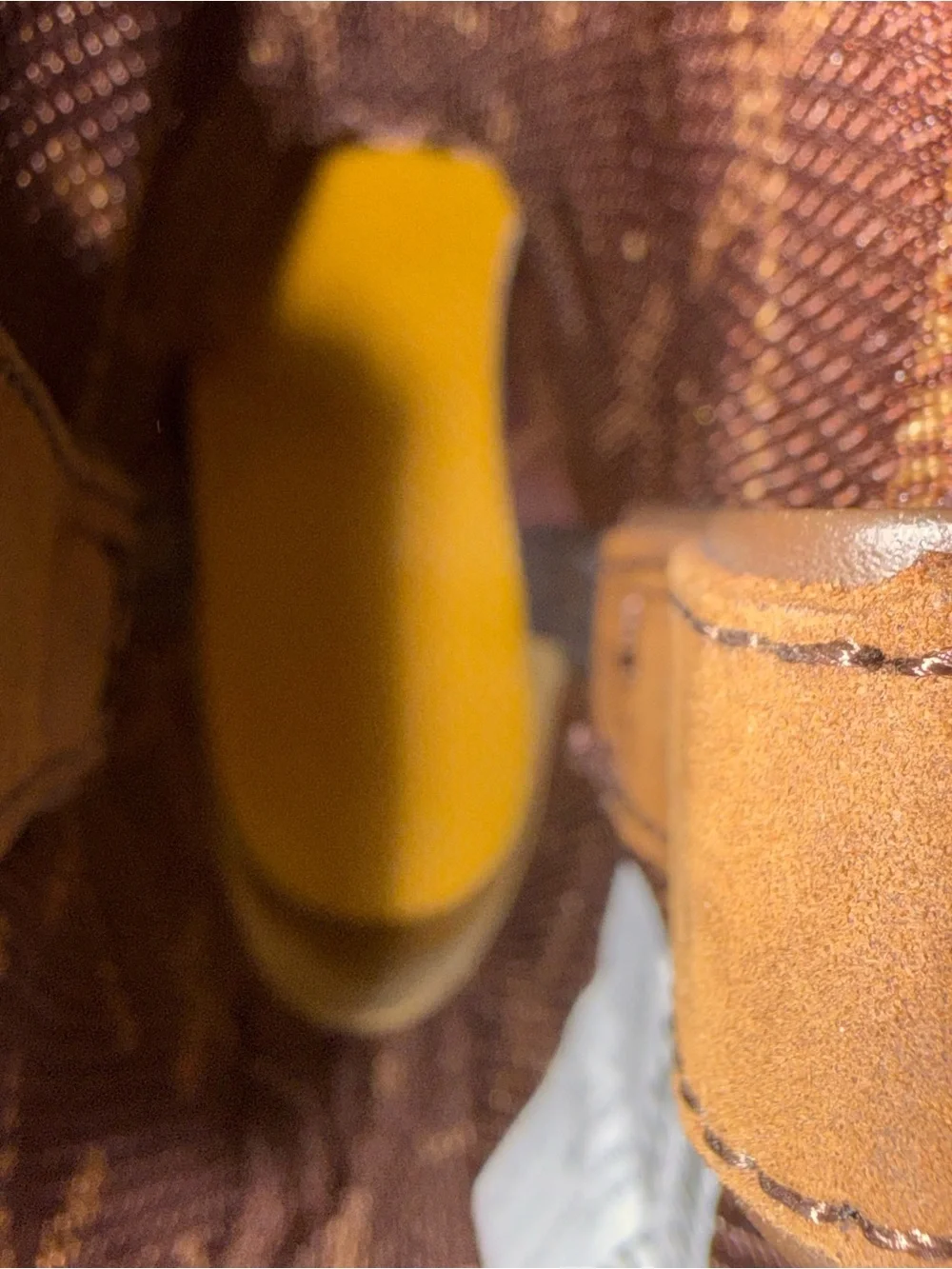 Durango Brown Leather Cowboy Boots with Blue Embroidered Shaft